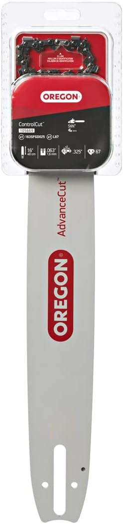 Oregon 16 in. Chainsaw Bar & L67 Chain, Fits Various Stihl Models (105669)