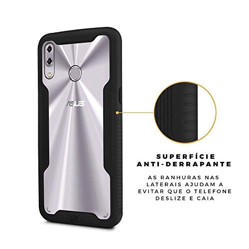 Kit Capa Dual Shock e Película Nano Gel Dupla para Zenfone 5 e 5z - Gshield