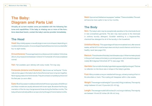 Image of The Baby Owner's Manual: Operating Instructions, Trouble-Shooting Tips, and Advice on First-Year Maintenance (Owner's and Instruction Manual)