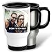 Produktbild Mugvilla Thermobecher Bedrucken mit Foto - Doppelwandiger Edelstahlbecher Personalisieren in Weiß oder Silber