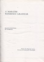 A Marathi reference grammar B0006WW2XU Book Cover