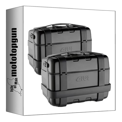 givi seitenkoffer trk46bpack2 monokey trekker schwarz 92 lt + träger kompatibel mit ktm 1290 super adventure t 2017 mototopgun trk46bpack2 + plr7706