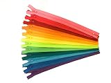 14 inch Assorted YKK Zippers