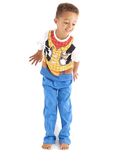 Disney Toy Story Pyjamas Woody Character Boys Kids Nightwear Set 9-10 Years Blue