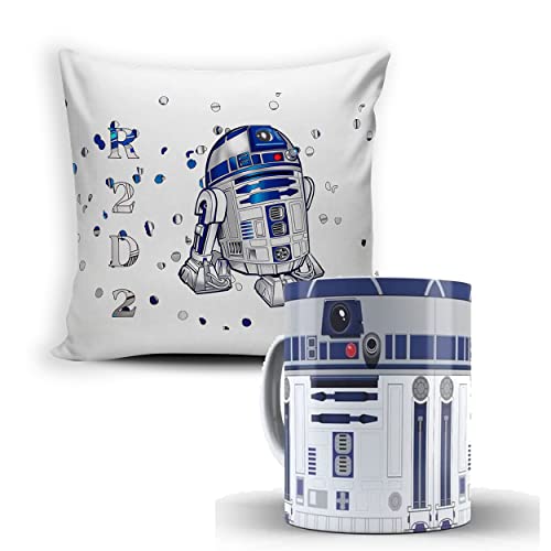 Caneca Star Wars R2D2 + Almofada 40X40 Star Wars R2D2 R2D2