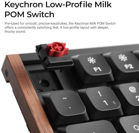 Keychron K1 Ultra 8K Low Profile Wireless Mechanical Keyboard 80% TKL - 5