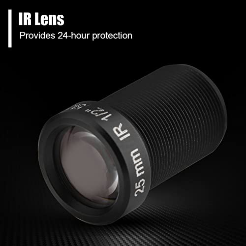 Plplaaoo Surveillance Housing Mounting Brackets 25Mm Cctv Camera Lens Super Clear 5 Million Pixels 1/2 Security Wifi Camera Lens For Xiaomi, For Firefly, For Sjcam And Other Ip Cameras #TOP6