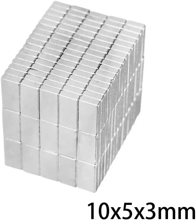 20/50/100/200/300pcs 10x5x3 mm Cuboid Block 10mmX5mm Neodymium 10x5x3mm Permanent NdFeB 10 * 5 * 3 magnet(100PCS)