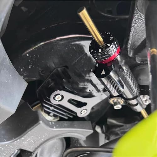 Amortisseur direction X-Max 300 en aluminium CNC argenté rigide avec kit support complet