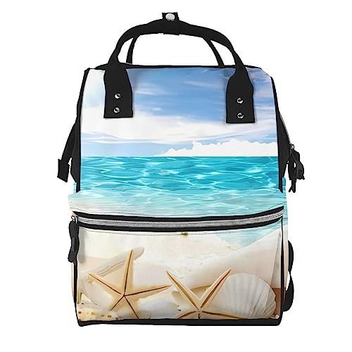 Sac à dos langer imperméable grand format pour maman papa voyage