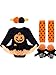 Freebily Vestido Conjunto de Fiesta Halloween Calabaza para Bebé Niña (0-12 Meses)...