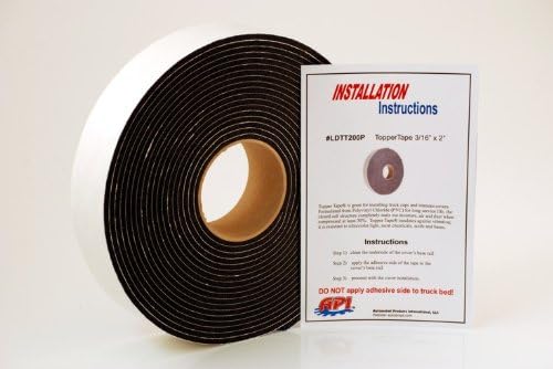 API LDTT200P Topper Tape for Mounting Truck Caps / Camper Shells (1 roll 2" x 30' long)