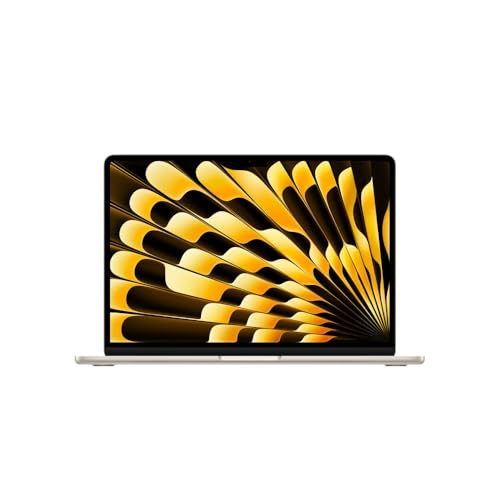 Apple 2026 MacBook Air (de 13 Pulgadas, Chip M5 de Apple con CPU de 10 núcleos y GPU de 8 núcleos, 16GB Memoria unificada, 512 GB) - Blanco Estelar