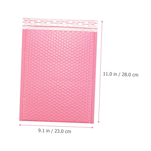 Ciieeo 25 Pçs Sacos De Bolhas Mailers Poli Acolchoados Envelopes De Bolha Rosa Envelopes Acolchoados
