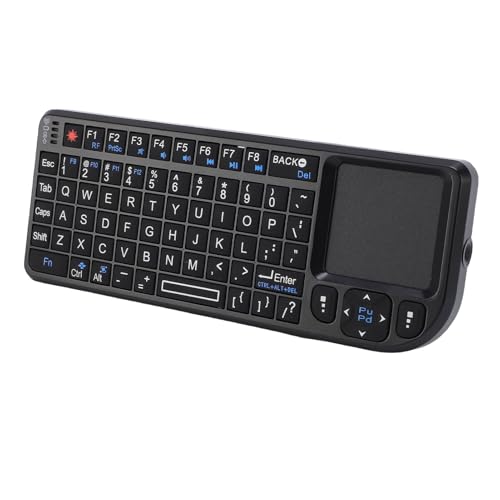 Teclado inalámbrico multidispositivo con panel táctil y batería recargable para PC 5