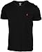 Produktbild Polo Ralph Lauren Herren-T-Shirt, V-Ausschnitt, klassische Passform, Schwarz (rotes Pony), XL