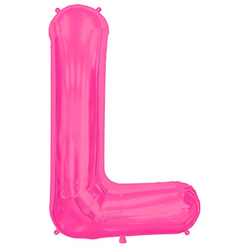NorthStar Foil Balloon 000181 Letter L - Magenta, 34