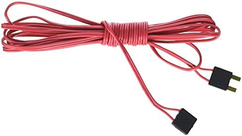 Bachmann Trains - E-Z TRACK - 10โ POWER EXTENSION WIRE - RED (1/card)