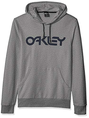 Oakley Men's B1B Pullover Hoodie, Athletic Heather Grey, L
