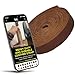 TOFL Leather Strap Medium Brown 5/8 Inch Wide and 72 Inches Long