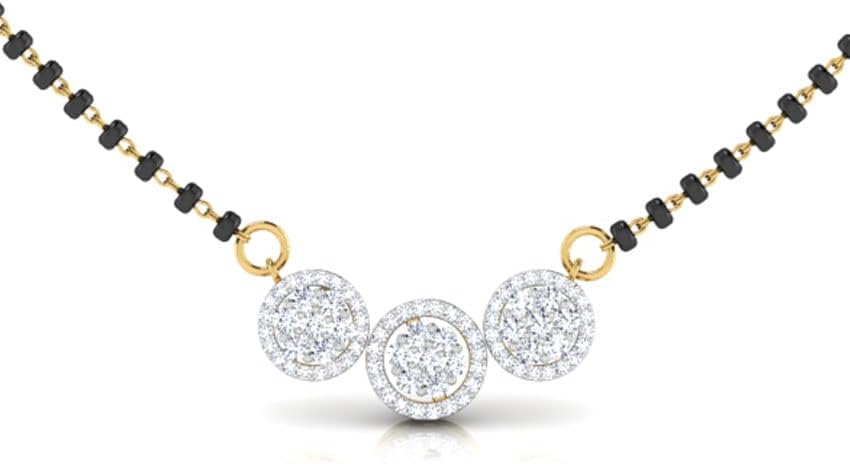 Wynona Fancy Stylish Trending Diamond mangalsutras for women