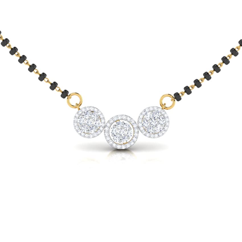 Wynona Fancy Stylish Trending Diamond mangalsutras for women