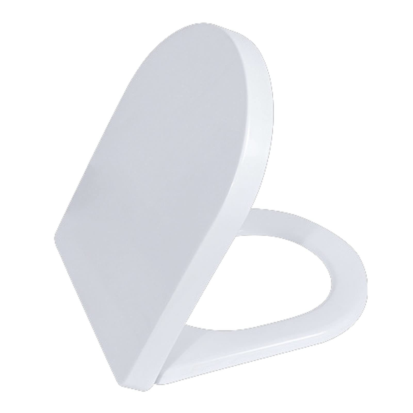 Elongated Toilet seat, Easy Install Easy Cleaning, Adjustable, Lightweight, Durable, Portable, User-Friendly, Compact, Slow, Close, Installation