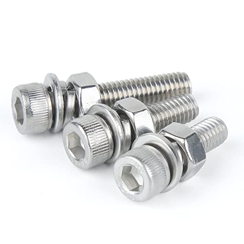 Vis à six pans creux M20 x 40mm en acier inoxydable 304