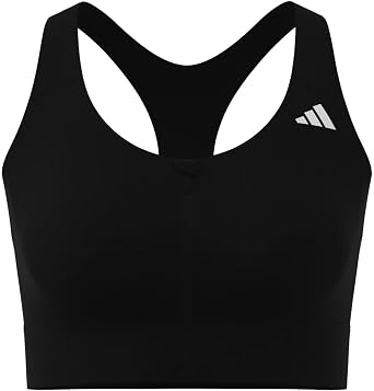 adidas Optime Essentials Workout Zip-Front Medium Support Bra