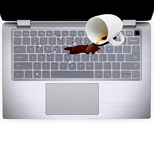 Image of Keyboard Cover for Dell Latitude 14 inch 7410 7420 7430 7440 7450, Latitude 5440 5430 5431 5420 3440 14 inch, Latitude 7520 15.6 inch Dell Latitude 9000 9510 9520 9420 9430 Keyboard Protective Cover-Clear
