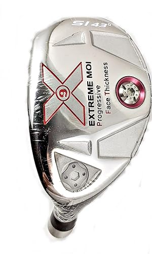 Left-Handed Men's X9 Hybrid Golf Club #SW-43° Loft with Graphite Shaft, Regular Flex