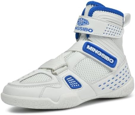BLBK Zapatos de Boxeo y Lucha Libre para Niños, Botas de Entrenam...