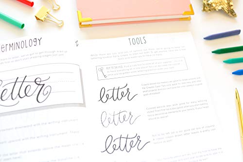 Hand Lettering And Modern Calligraphy For Kids: A Fun Step By Step Guide And Practice Workbook For Beginners And Children Ages 8 And Up #TOP4