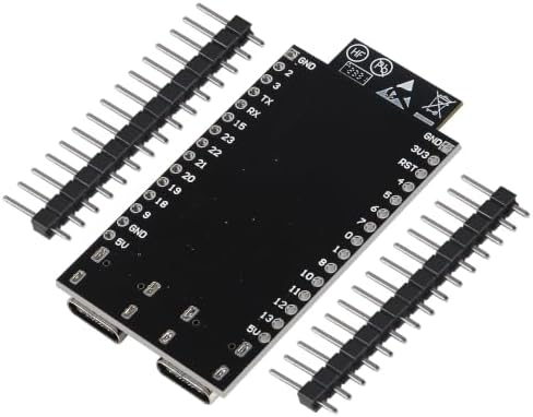 5Pcs ESP32-C6-WROOM-1 ESP32 C6 ESP32-C6-WROOM-1-N4 Development Board ESP32-C6-DevKitM-1 Dual Core Type-C Board MCU Module Integrates Complete Wi-Fi and BLE for Internet of Things - 5