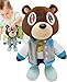 XPLZMTXW Kanye Teddy Bear Plush Toy Teddy Bear 10.2-inch Plush Doll as a Birthday Gift for Fans