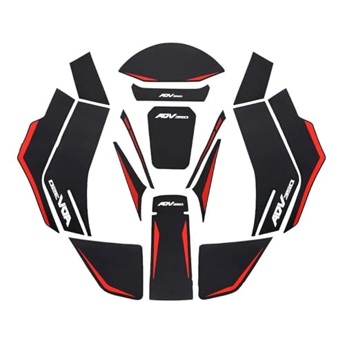Réservoir d'essence moto pad de protection en caoutchouc ADV 350