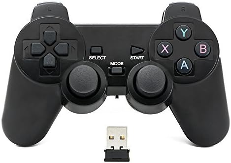 2.4GHz wireless gamepad joystick joypad game controller for PC