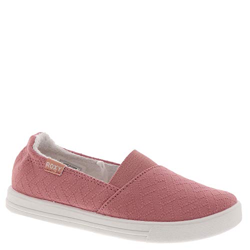 Roxy Girls' RG Danaris Slip On Sneaker Shoe, Blush, 1 M US Little Kid