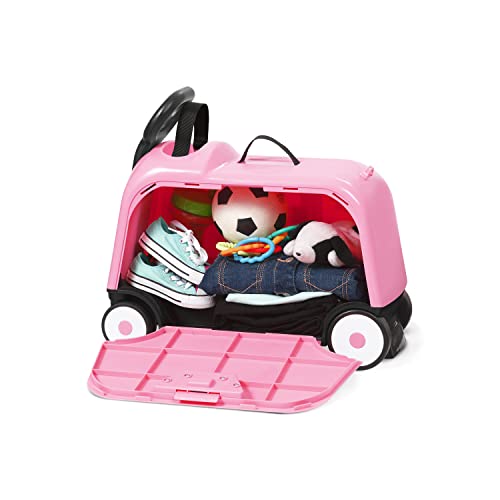 Toddler Carry-on Storage Ride-on Toy, 17-inch Long Radio Flyer 3-in-1 Happy Trav'ler Ice Cream Truck, Ages 2-5 Years, Compact Storage by Radio Flyer - Image 9