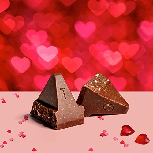 Toblerone Swiss Milk Chocolate Candy Bar With Honey And Almond Nougat, Valentines Chocolate, 12.6 Oz #TOP2