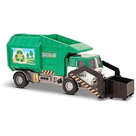 Mighty Fleet 1422774 Garbage Truck Toy, Multi Cover