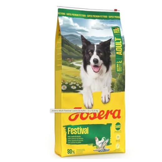 Josera Festival Trockenfutter für Hunde 2 x12,5kg