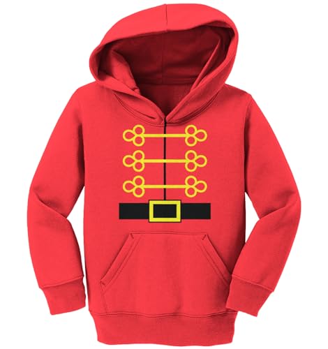 Tcombo Nutcracker Outfit - Holiday Season Toddler/Youth Fleece Hoodie