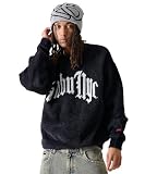 FUBU フブ プルオーバー 長袖 クルーネック シャギー ニット セーター fam-52712