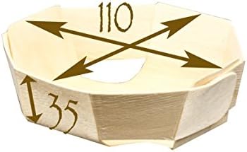 FaisTonGateau – Wooden Baking Tray – Pack of 25 pani-moule octopuce