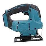 KIMISS Stichsäge mit Bürstenlosem Motor – Kompatibel mit BL1830B-2, BL1850B-2 und Mehr – Effiziente Holzbearbeitung und Metallschneiden mit LED-Licht