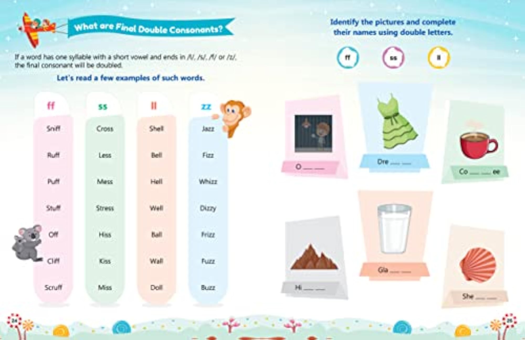 Phonics Reader Blends and Digraphs Activity Book for Age 3+
