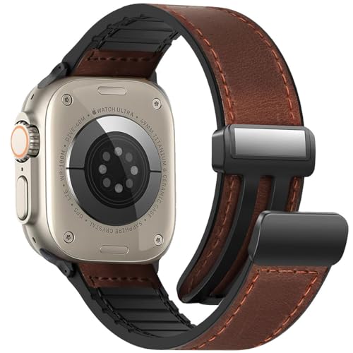 WestEagle ���C���U�[�o���h Apple Watch 49mm 46mm 45mm 44mm 42mm (S3/2/1) �ɑΉ� �j�����p �{�v ���C�o�b�N���t�� iWatch Ultra1/2/3 Series SE11/10/9/8/7/6/5