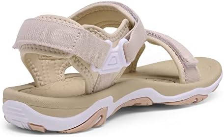 DREAM PAIRS Dames Wandelen Sport Atletische Sandalen Comfort Open Teen