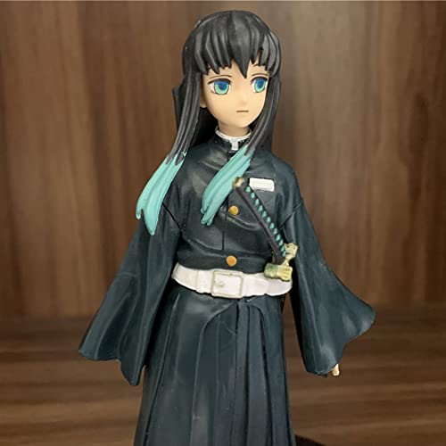 Kozrlib Anime Figures Demon Action Slayer Figure 6.3Inch Pvc Model Toys Fan Collection (Tokitou Muichirou) #TOP2